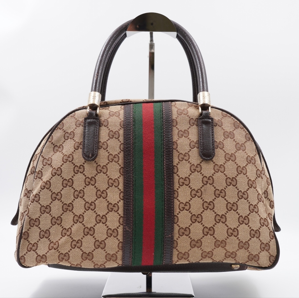 L35❤️Gucci GG Canvas Dome Sherry line